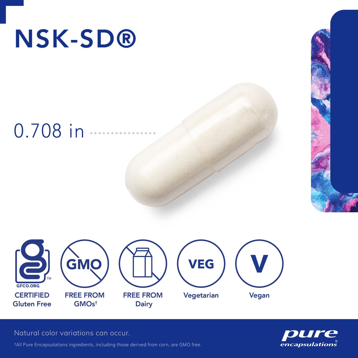 NSK SD (Nattokinase) 100 mg.