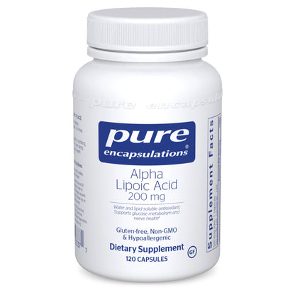 Alpha Lipoic Acid 200 mg.