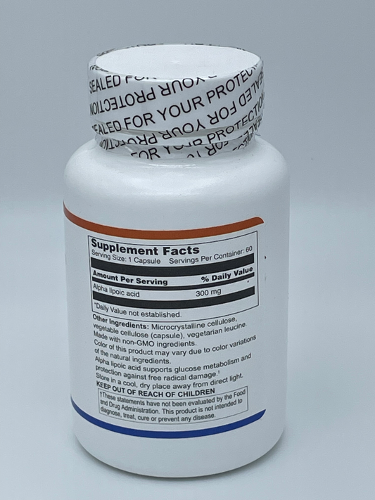 ALA 300/ Alpha Lipoic Acid 300 mg