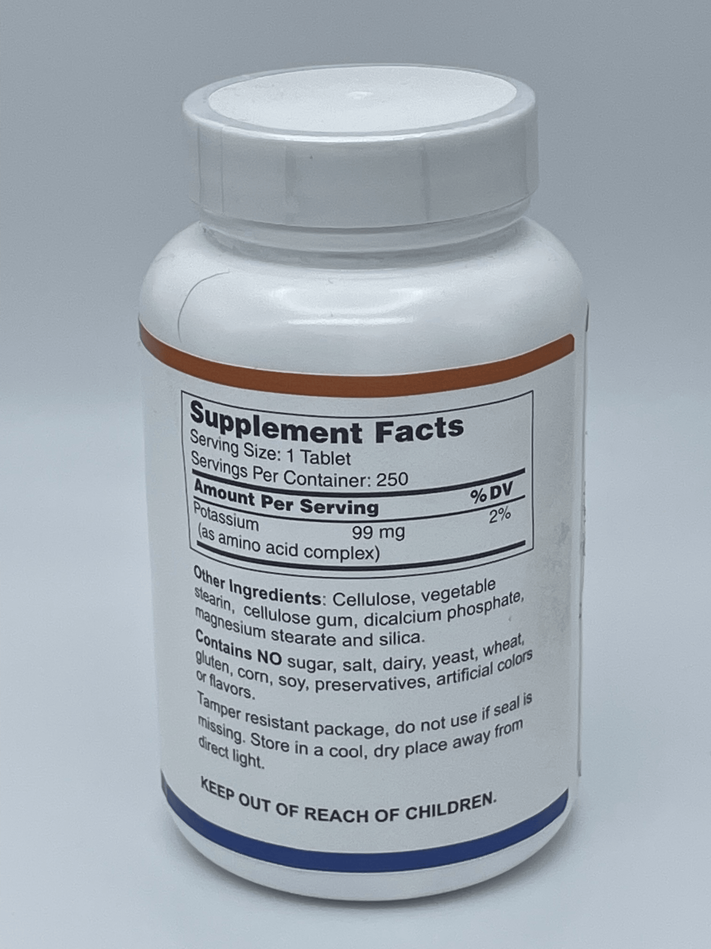 Potassium / 99 mg as Amino Acid Chelate