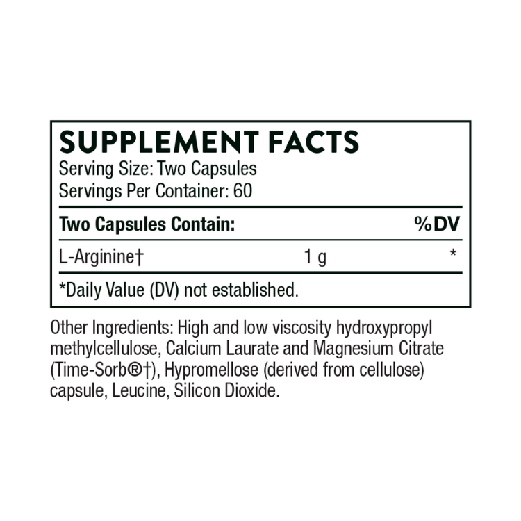 L-Arginine - Sustained Release (formerly Perfusia-SR)